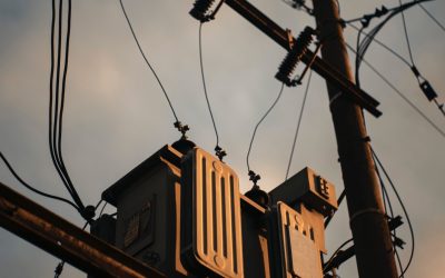 Transformer Mounted On H-Pole