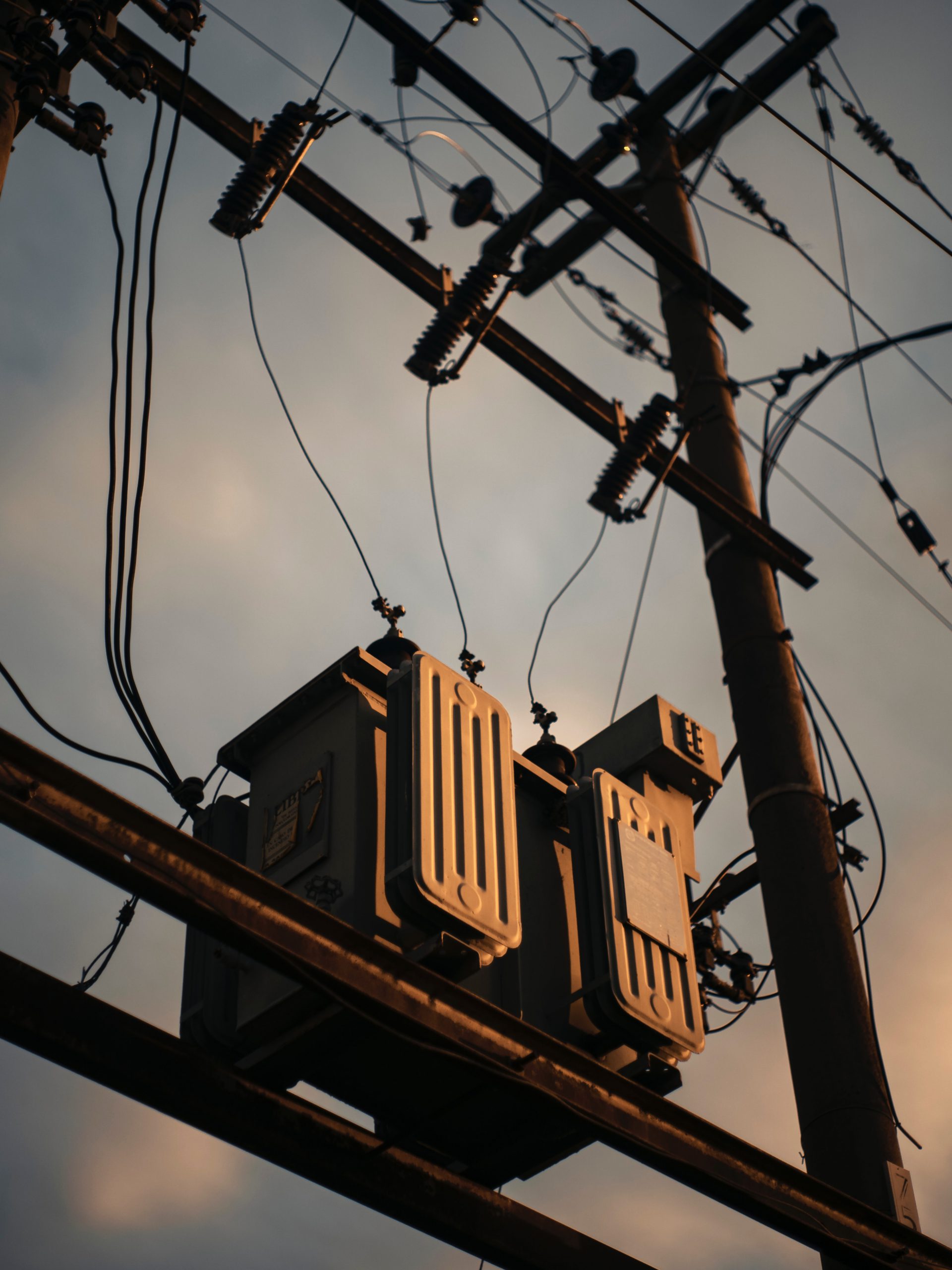 Transformer Mounted On H-Pole